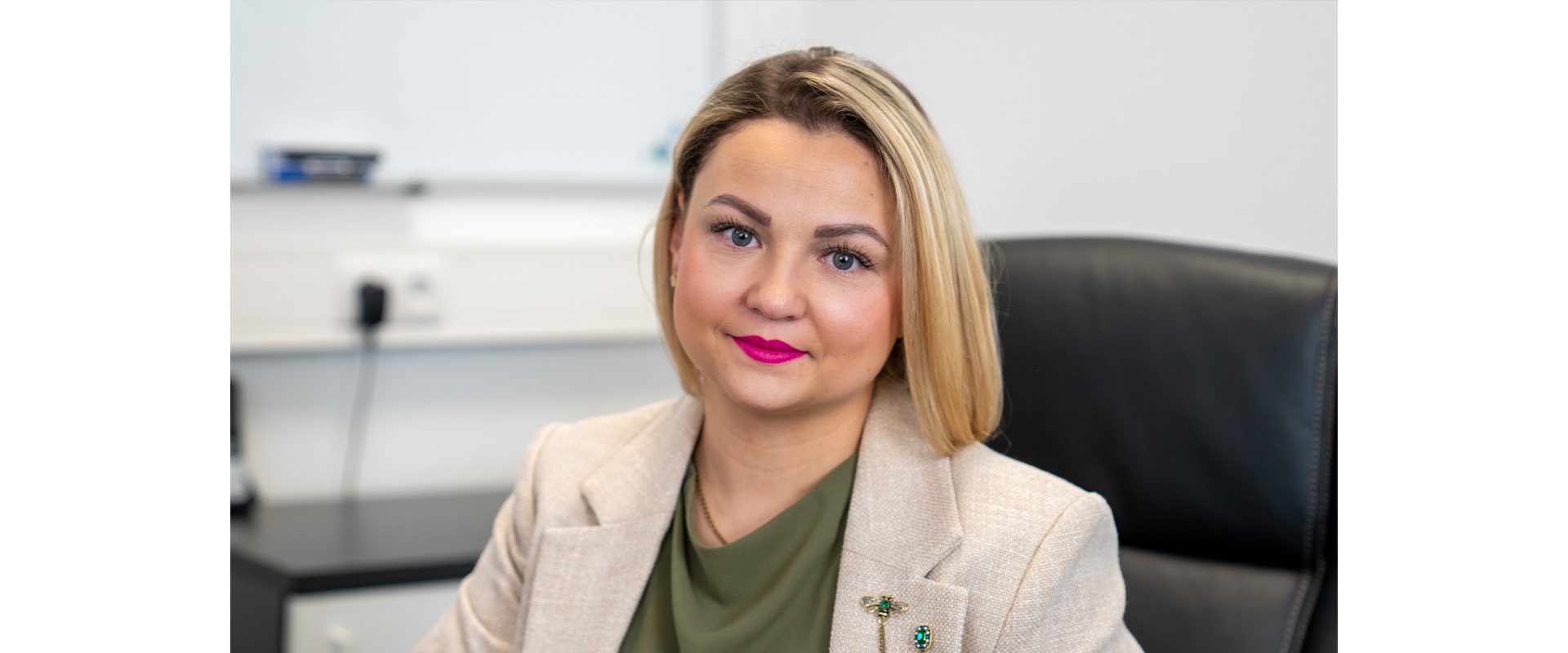 Anastasia Kirjanow, Geschäftsführerin von ZHP-Pflege