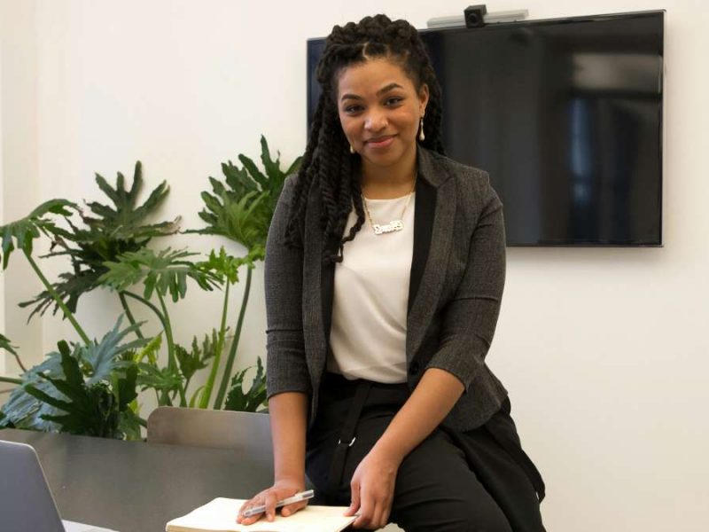 Erfolgreiche Unternehmerin