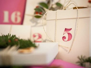 Adventskalender selber machen